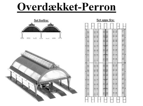 Overdækket perron fra faller Art. Nr. 120199